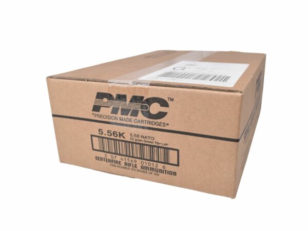 (1000rd Case) PMC X-Tac 5.56 NATO (M855) 62 Grain "Green-Tip"