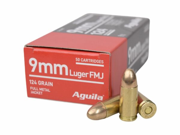 Aguila 9mm 124gr FMJ