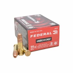 Federal American Eagle (40rd box) .22LR 38g Copper-Plated Hollow Point