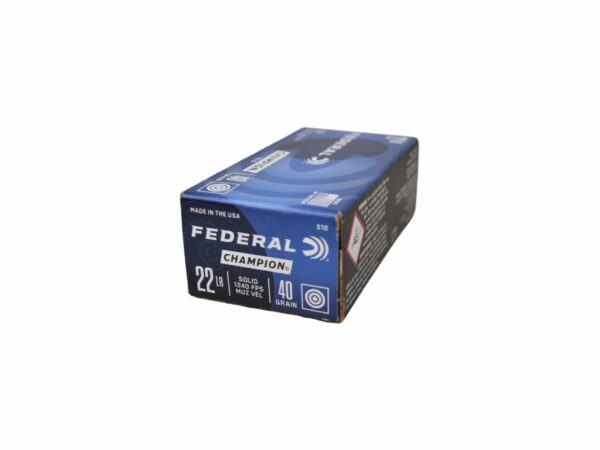 Federal Champion (50rd box) .22LR 40g Lead Round Nose