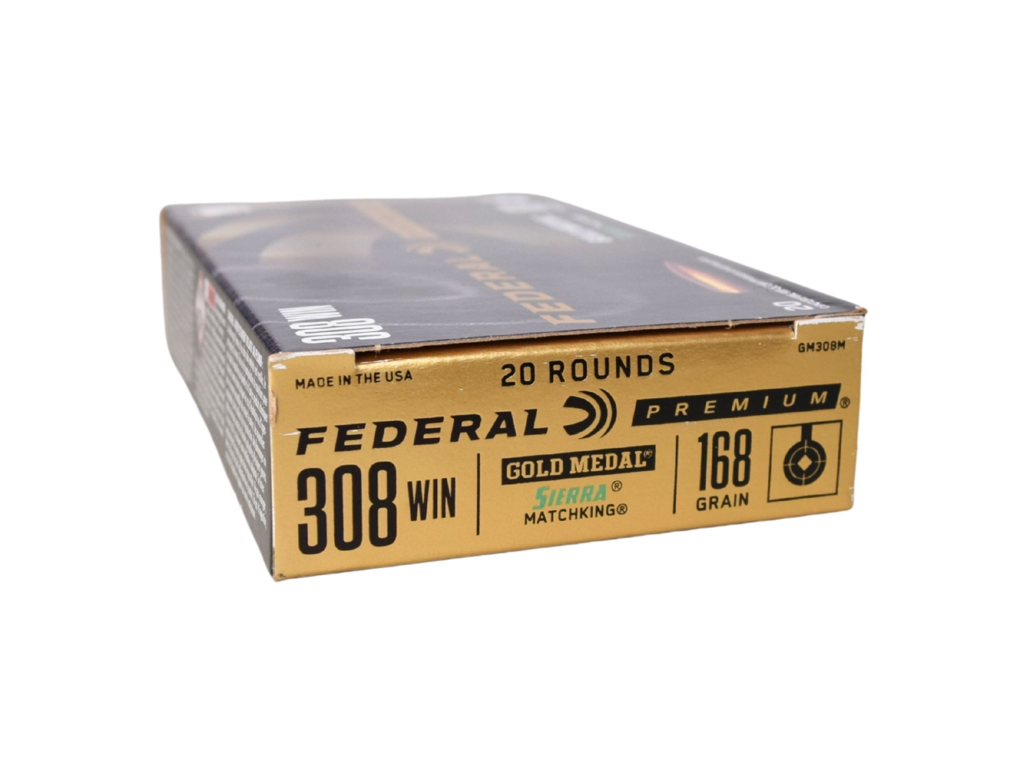Federal Premium (GM308M) .308 Win 168 Gr SMK - Image 4
