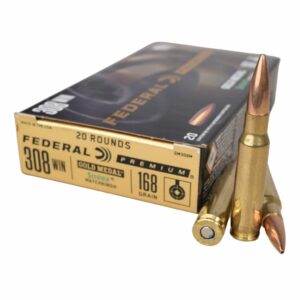 Federal Premium (GM308M) .308 Win 168 Gr SMK