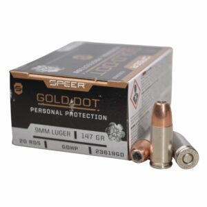 CCI Speer Gold Dot 9mm 147g GDHP