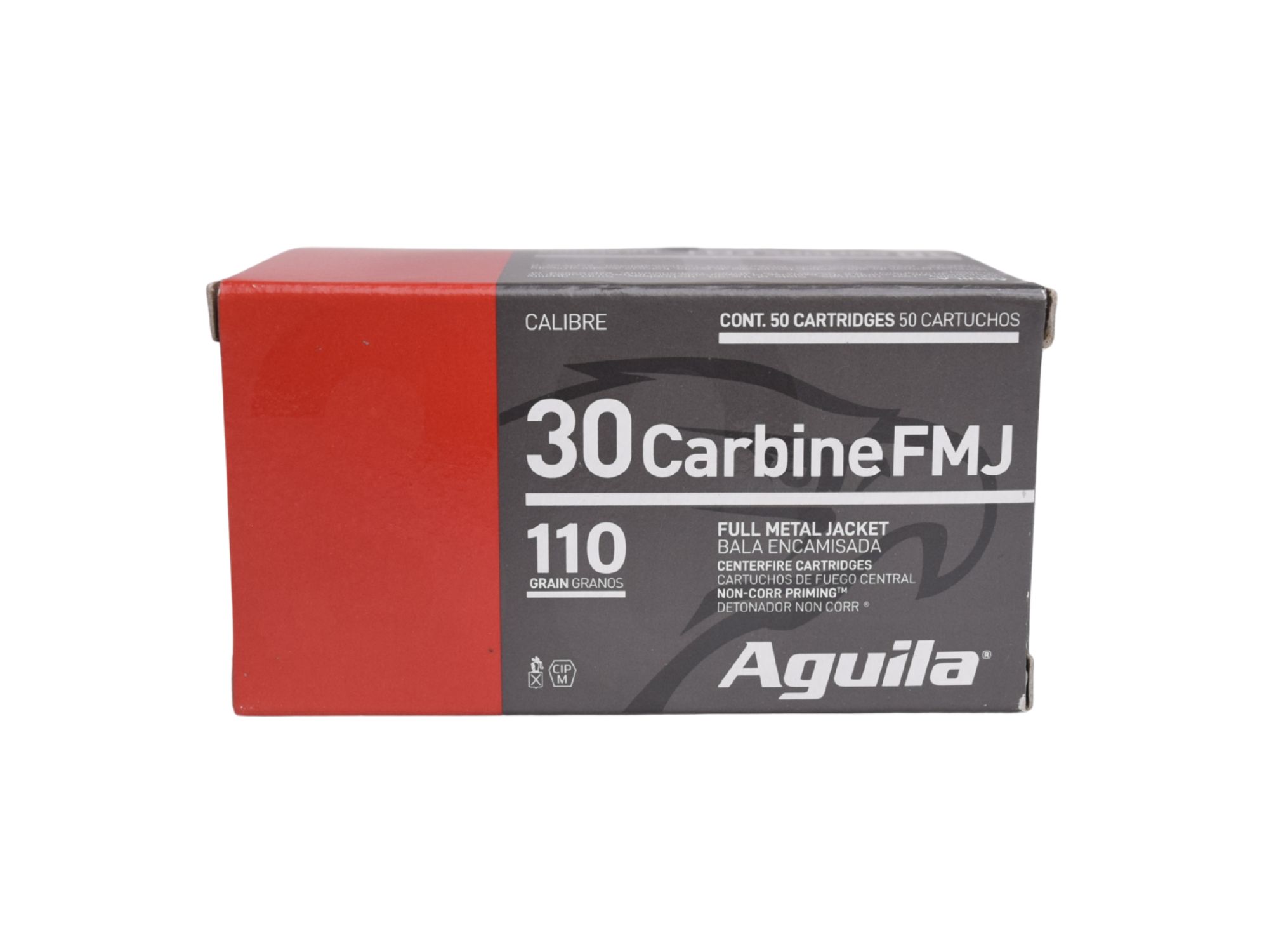 Aguila .30 Carbine 110Gr FMJ - Image 3