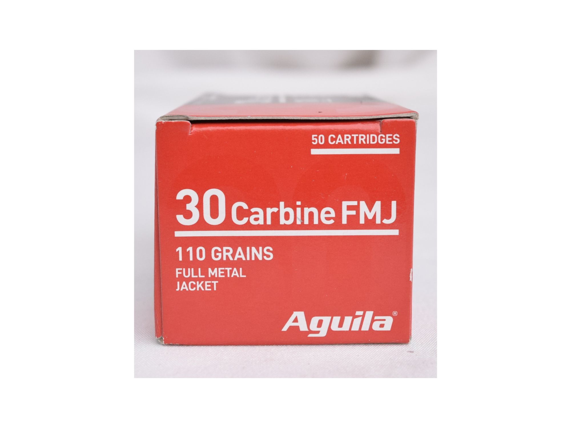 Aguila .30 Carbine 110Gr FMJ - Image 2