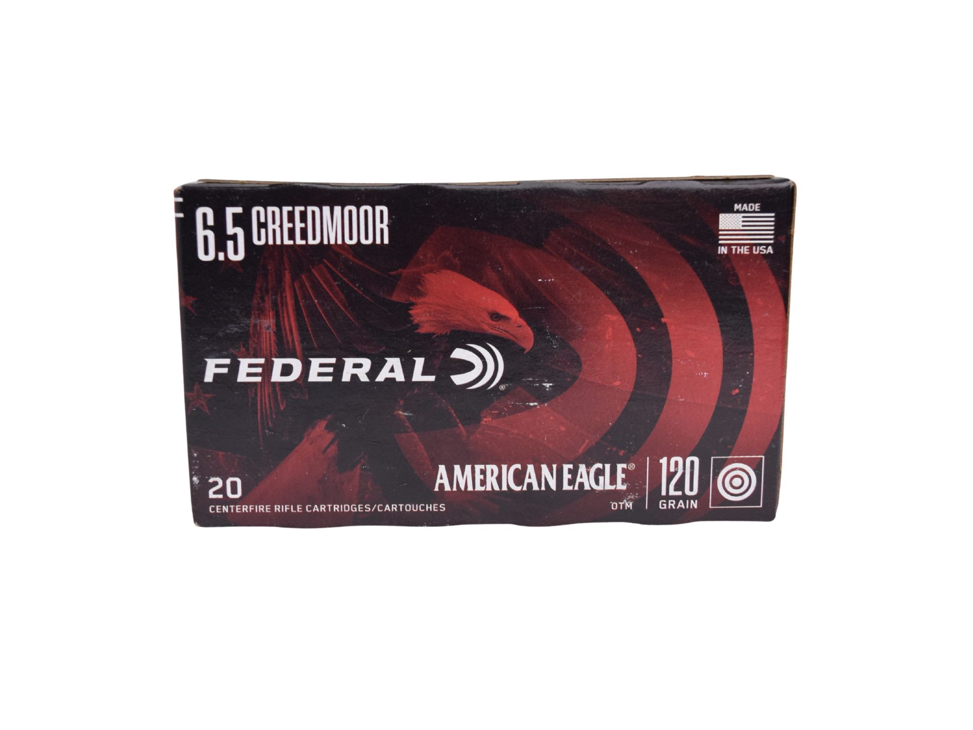 Federal American Eagle 6.5 Creedmoor 120Gr OTM